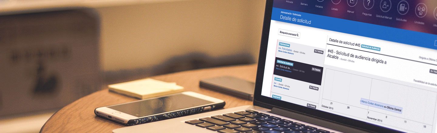 Solicitudes de audiencias