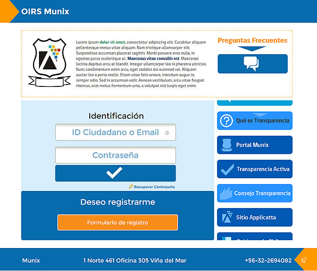 Munix Oirs Applicatta